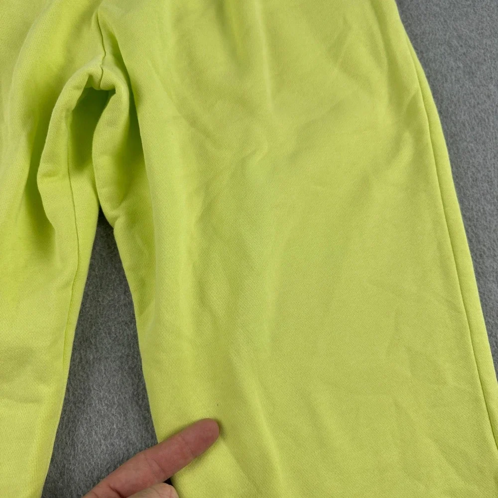 Nike Sweatpants Women's XL Lime Green Sportswear Fleece‎ Joggers Weight Lift Gym